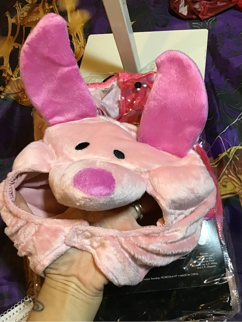 Disney Winnie the Pooh piglet infant costume size 6-12 months -NEW - Picture 5 of 7